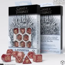 Set de dés : Game of Thrones - Lannister Dice Set