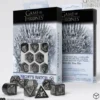 Set de dés : Game of Thrones - Night's Watch Dice Set.