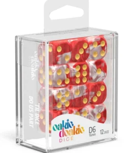 Set de dés - Gemidice Red Sky (12 d6)