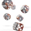 Set de dés - Gemidice Silver Rust (12 d6)