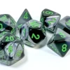 Set de dés : Gemini Black-Grey/green CHX26445