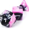 Set de dés : Gemini Black-Pink/White CHX26430