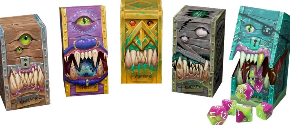 Set de dés : Hidden Wonders (boite et couleur de dés aléatoire)