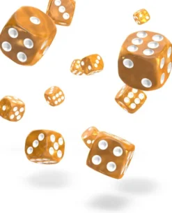 Set de dés - Marble Orange (36 d6)