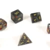 Set de dés minéraux : Gemmes de Sang