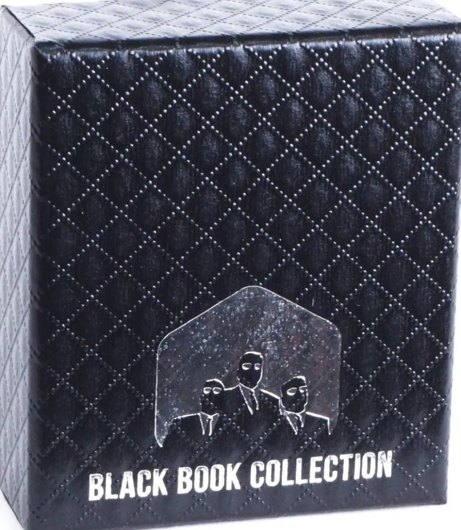 Set de Dés Montre à Gousset Noire - Black Book Collection