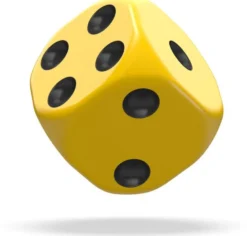 Set de dés - Solid Jaune (36 d6)