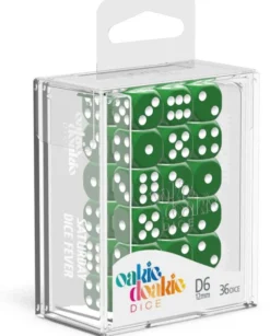Set de dés - Solid Vert (36 d6)