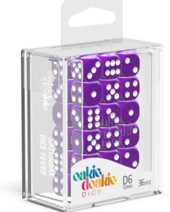 Set de dés - Solid Violet (36 d6)
