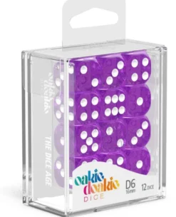 Set de dés - Speckled Violet (12 d6)