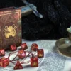 Set de dés : The Brand of Cthulhu - Red Dice Set