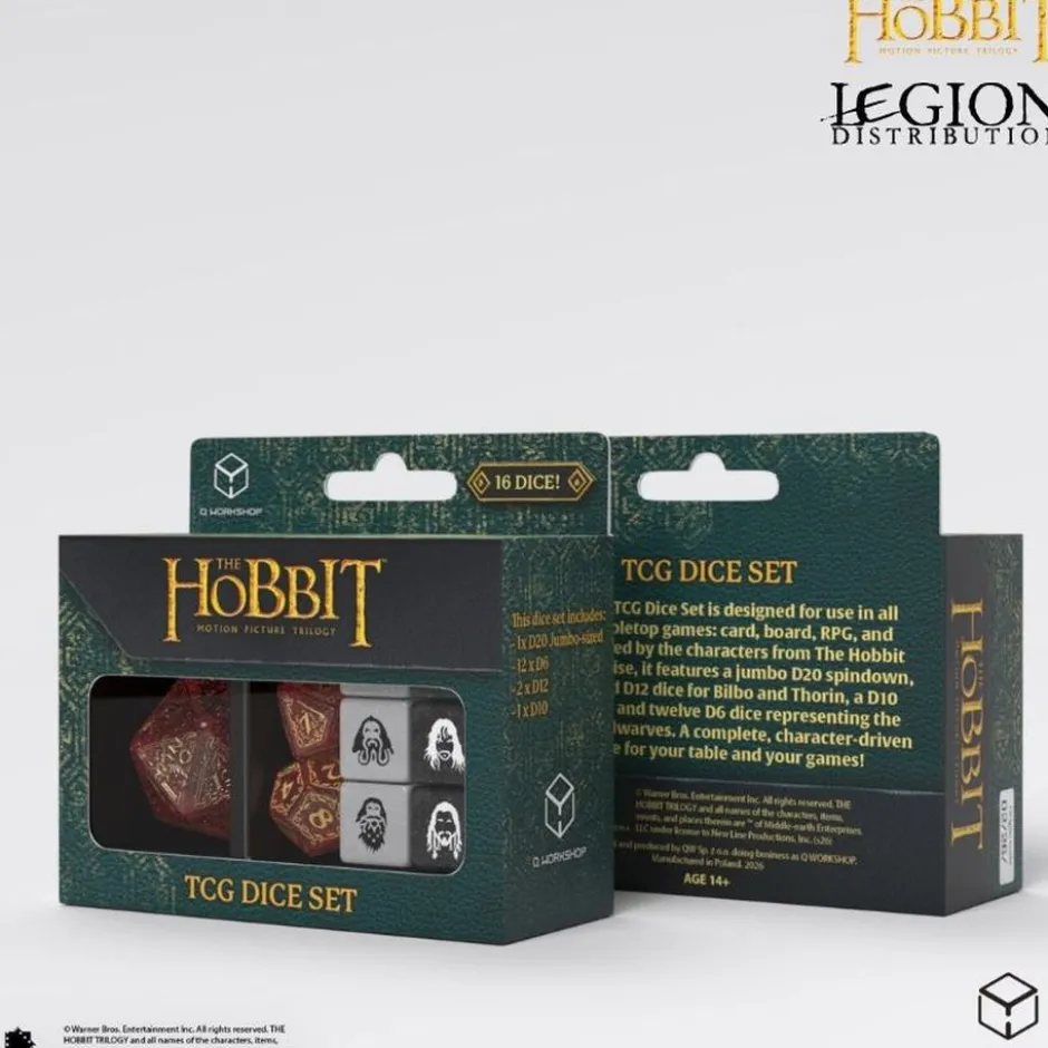 Set de dés : The Hobbit - Foyer de Braise