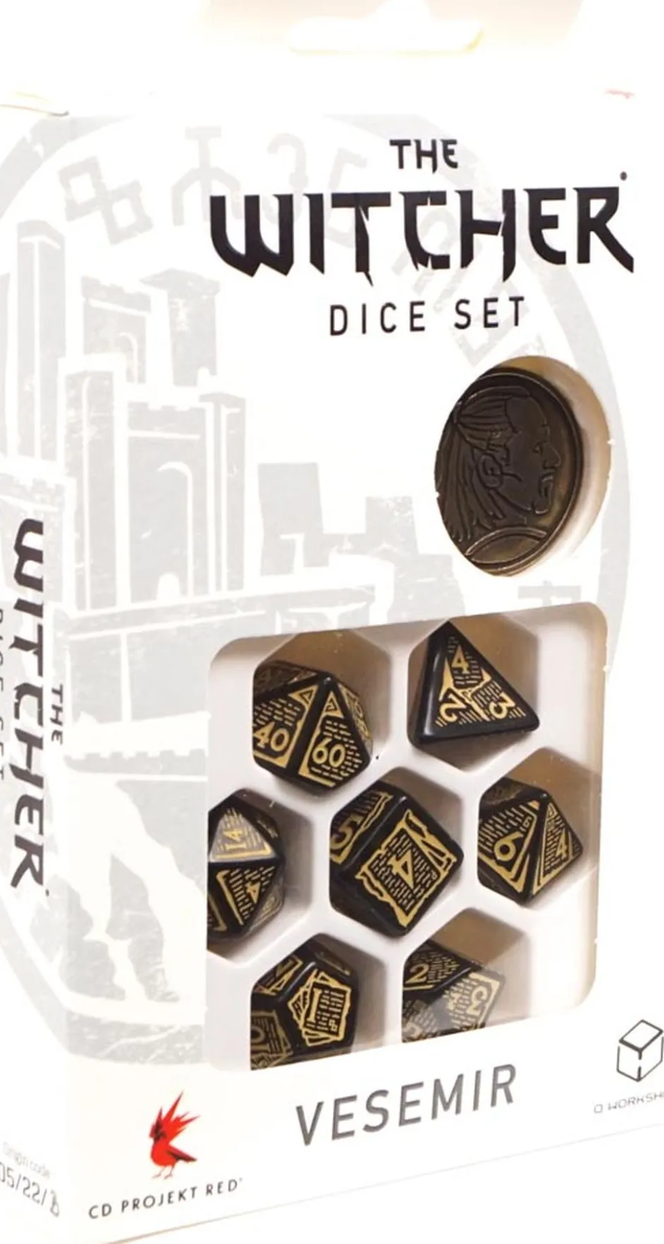 Set de dés : The Witcher - Vesemir the Sword Master