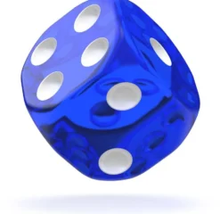 Set de dés - Translucent Bleu (12 d6)