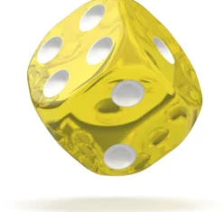 Set de dés - Translucent Jaune (36 d6)
