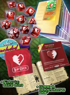 Set de dés : 1 UP-Dice - Healing Heart