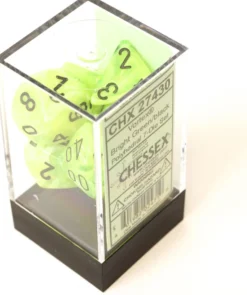 Set de dés : Vortex Bright Green CHX27430