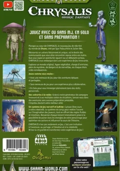 Shaan World : Livre-jeu Chrysalis