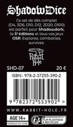 Shadowdark - Set de Dés