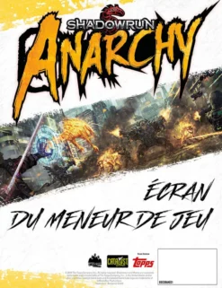 Shadowrun - Anarchy : Ecran du MJ (VF)