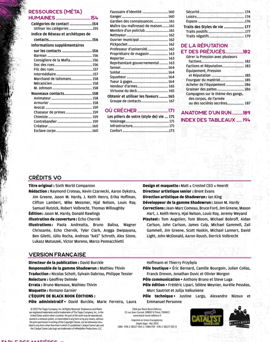 Shadowrun 6 - Le Compagnon du Sixième Monde