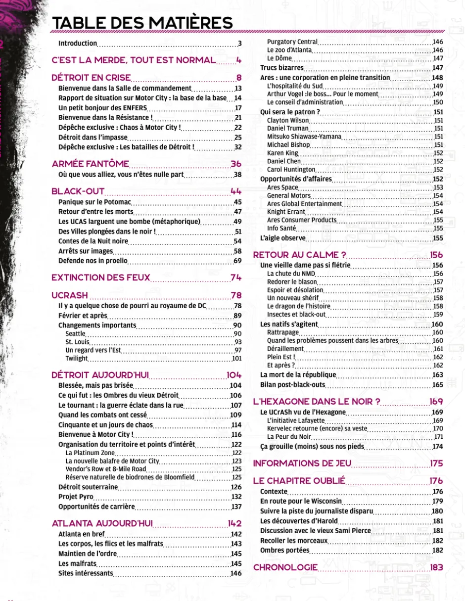 Shadowrun 6 - Noir total