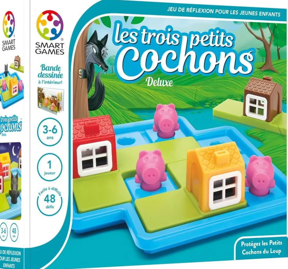 Smart Games : Les Trois Petits Cochons