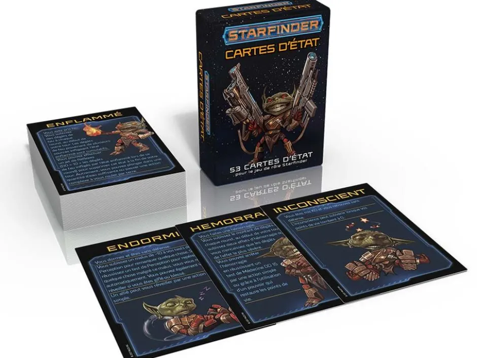 Starfinder - Cartes d'état
