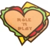 Sticker Coeur Sandwich