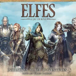 Terres d'Arran - Boite d'initiation Elfes : feuilles de personnage
