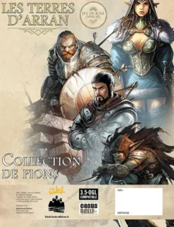 Terres d'Arran - Collection de pions cartonnés