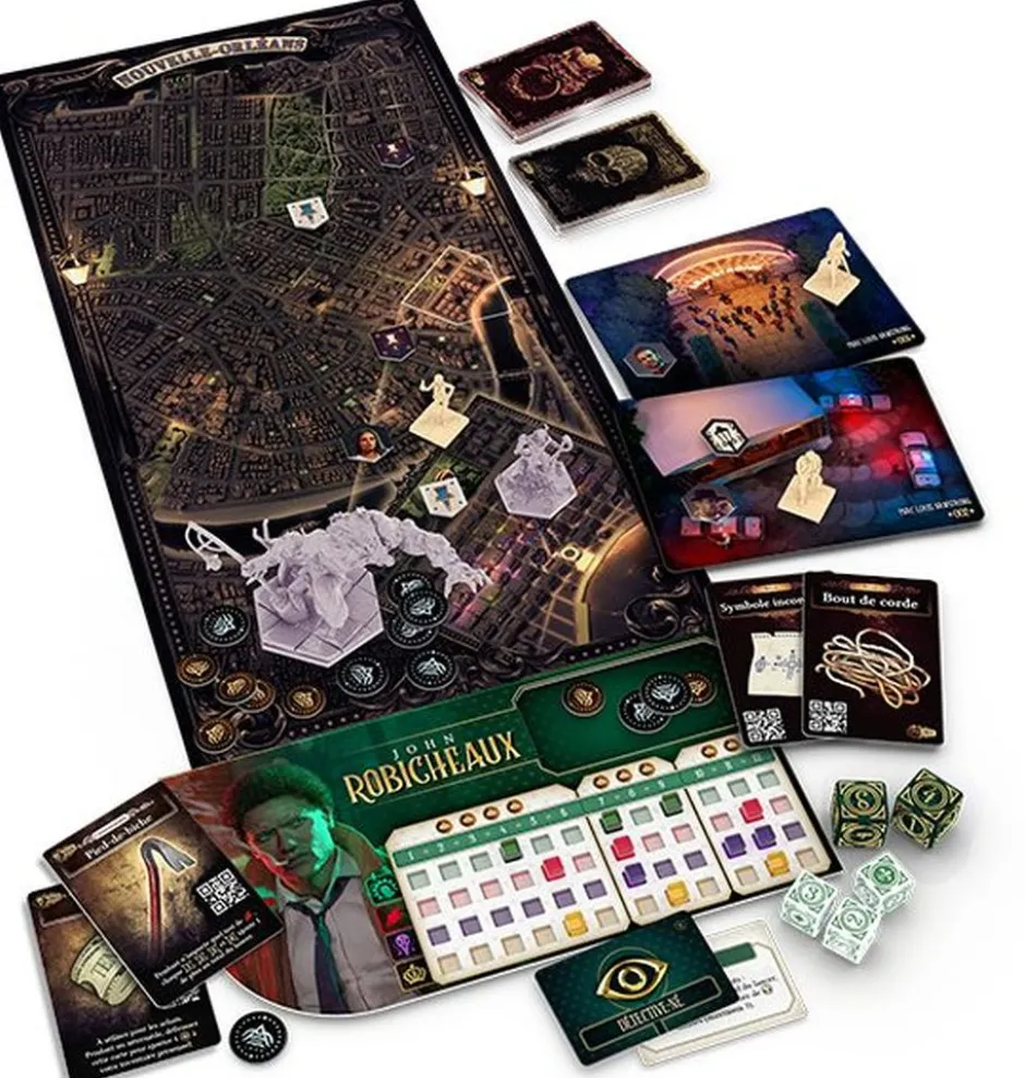 The Dark Quarter – Jeu d'Enquête Coopératif et Narratif (New Orleans 1980)