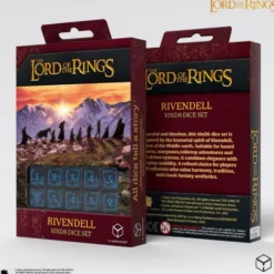 The Lord of the Rings : Set de dés Fondcombe - Eau 10xD6