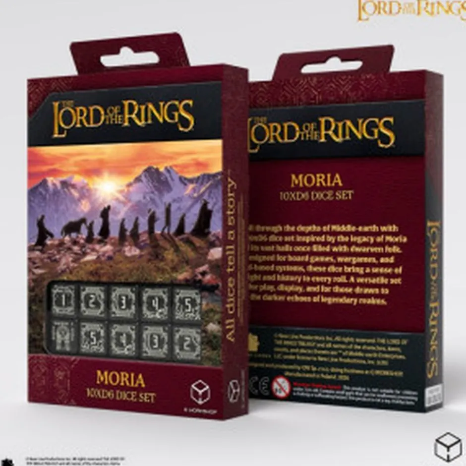 The Lord of the Rings : Set de dés Moria 10xD6