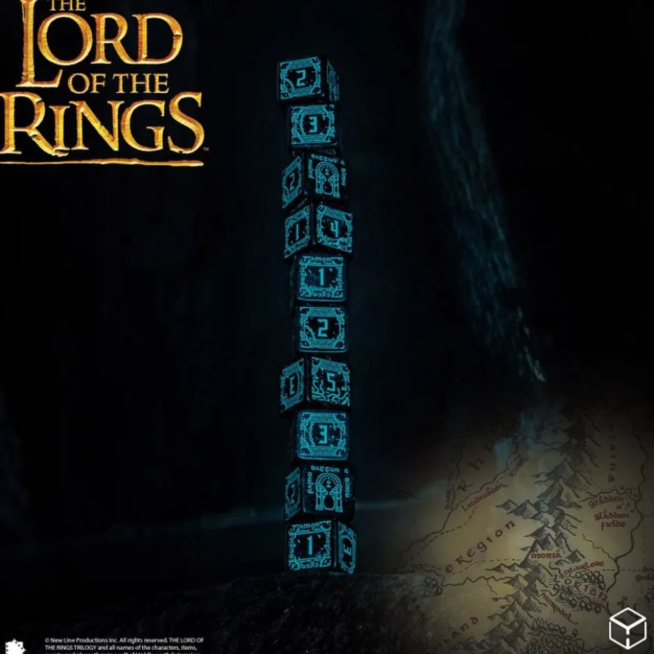 The Lord of the Rings : Set de dés Moria 10xD6