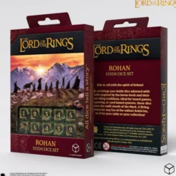 The Lord of the Rings : Set de dés Rohan 10xD6