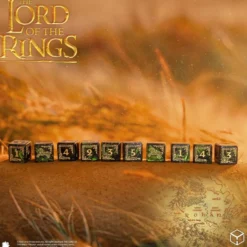 The Lord of the Rings : Set de dés Rohan 10xD6