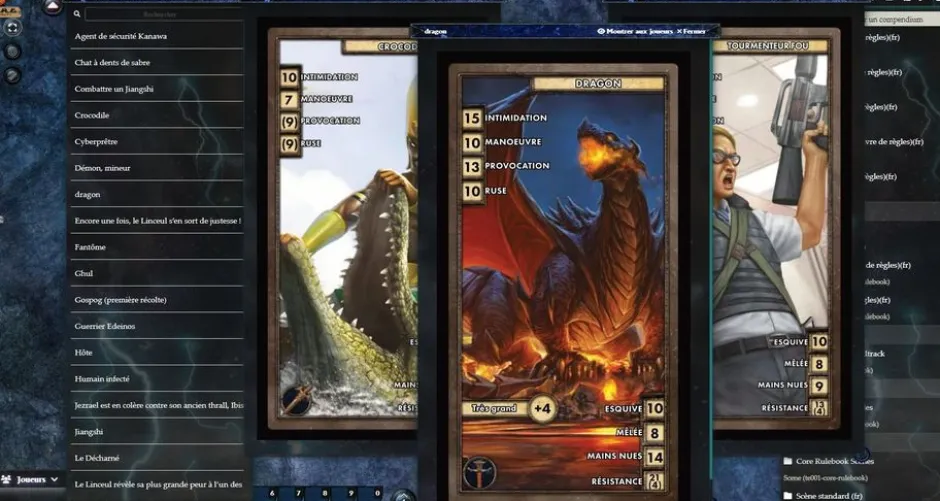 Torg Eternity - Règles de base pour Foundry VTT