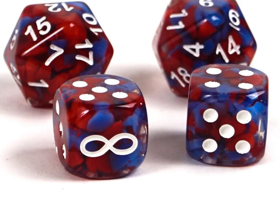 Torg Eternity : Set de dés (2d6 + 2d20)