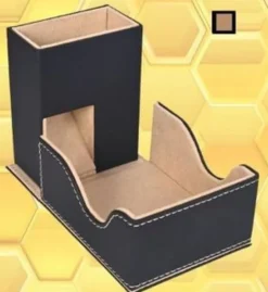 Tour à Dés Pliable : Noir et Beige