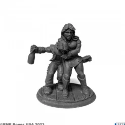 Townsfolk, Bouncer and Patron