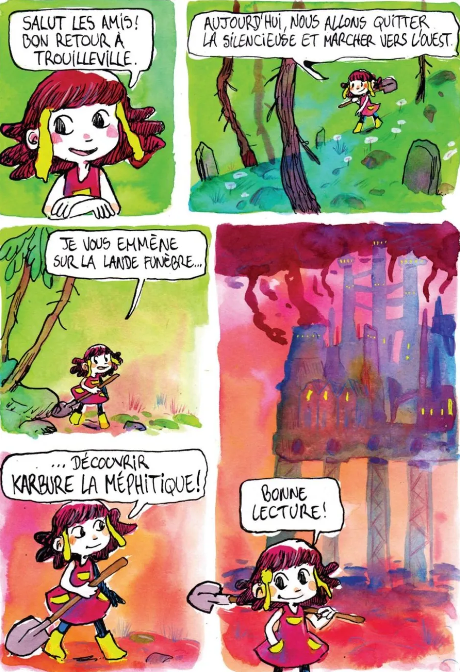 Trouilleville Livre 3 : Karbure la Toxique