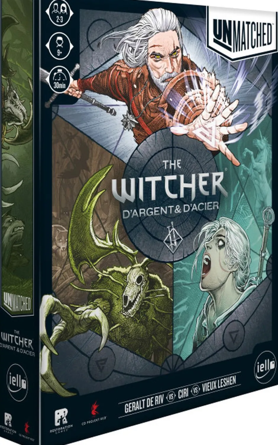 Unmatched - The Witcher : D'Argent et d'Acier (FR)