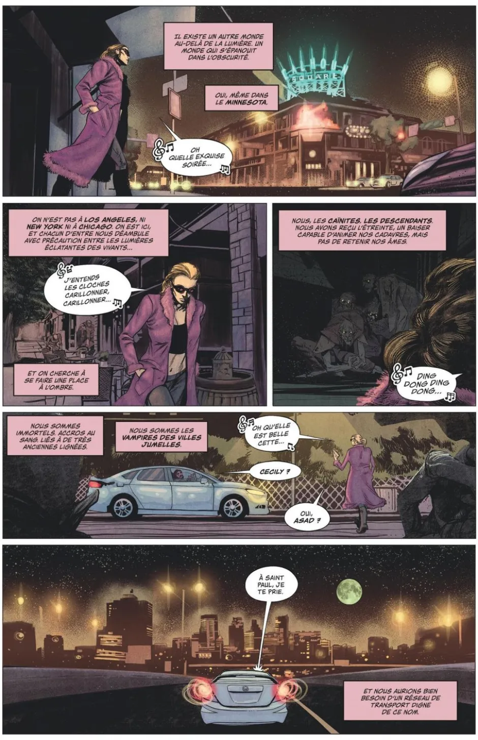 Vampire La Mascarade : La morsure de l'hiver Livre 1