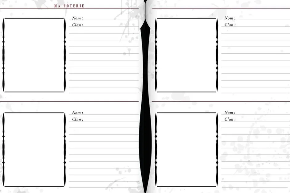 Vampire la Mascarade V5 : Le journal du personnage