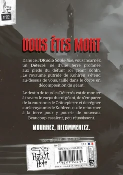 Vous êtes mort