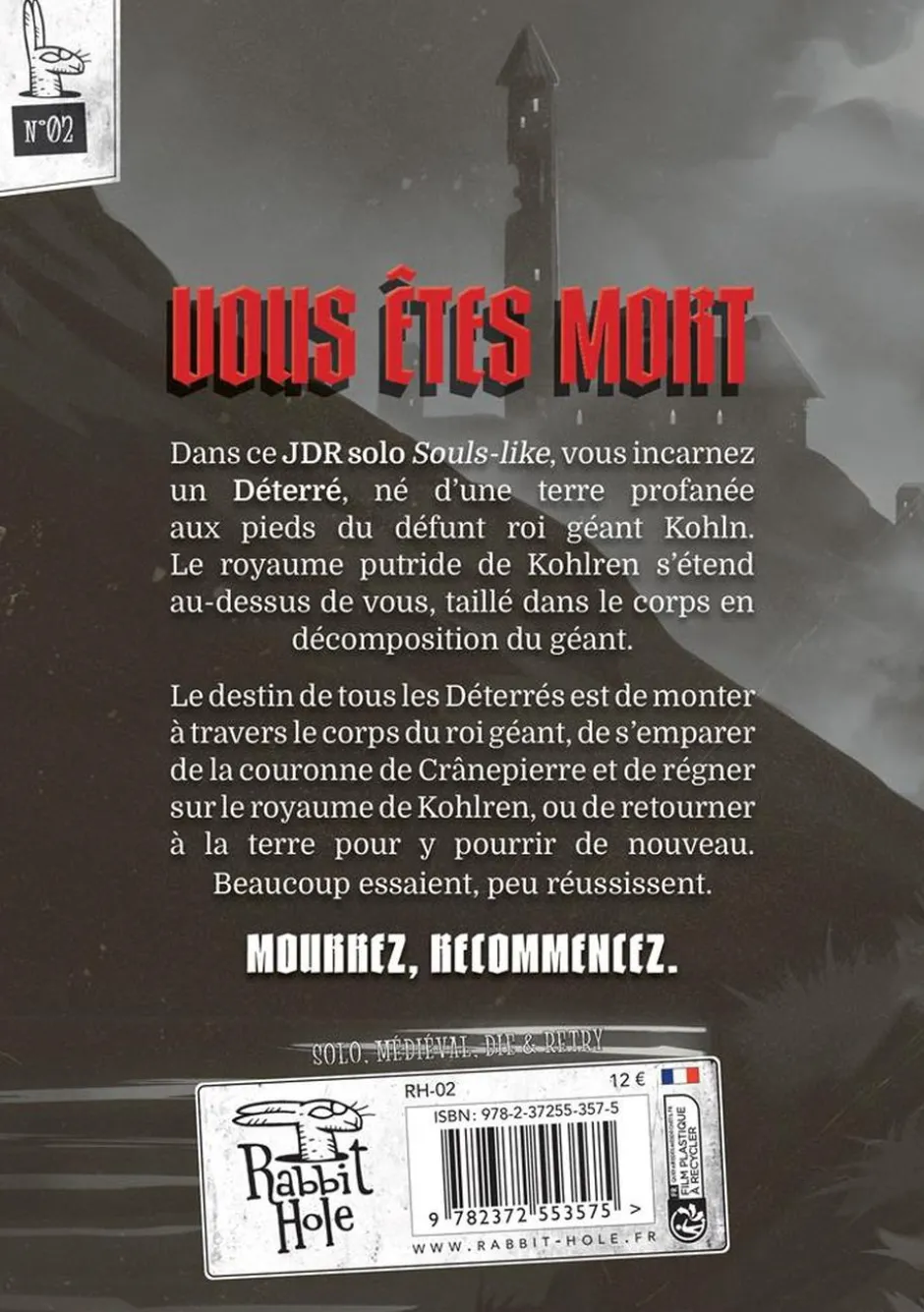Vous êtes mort