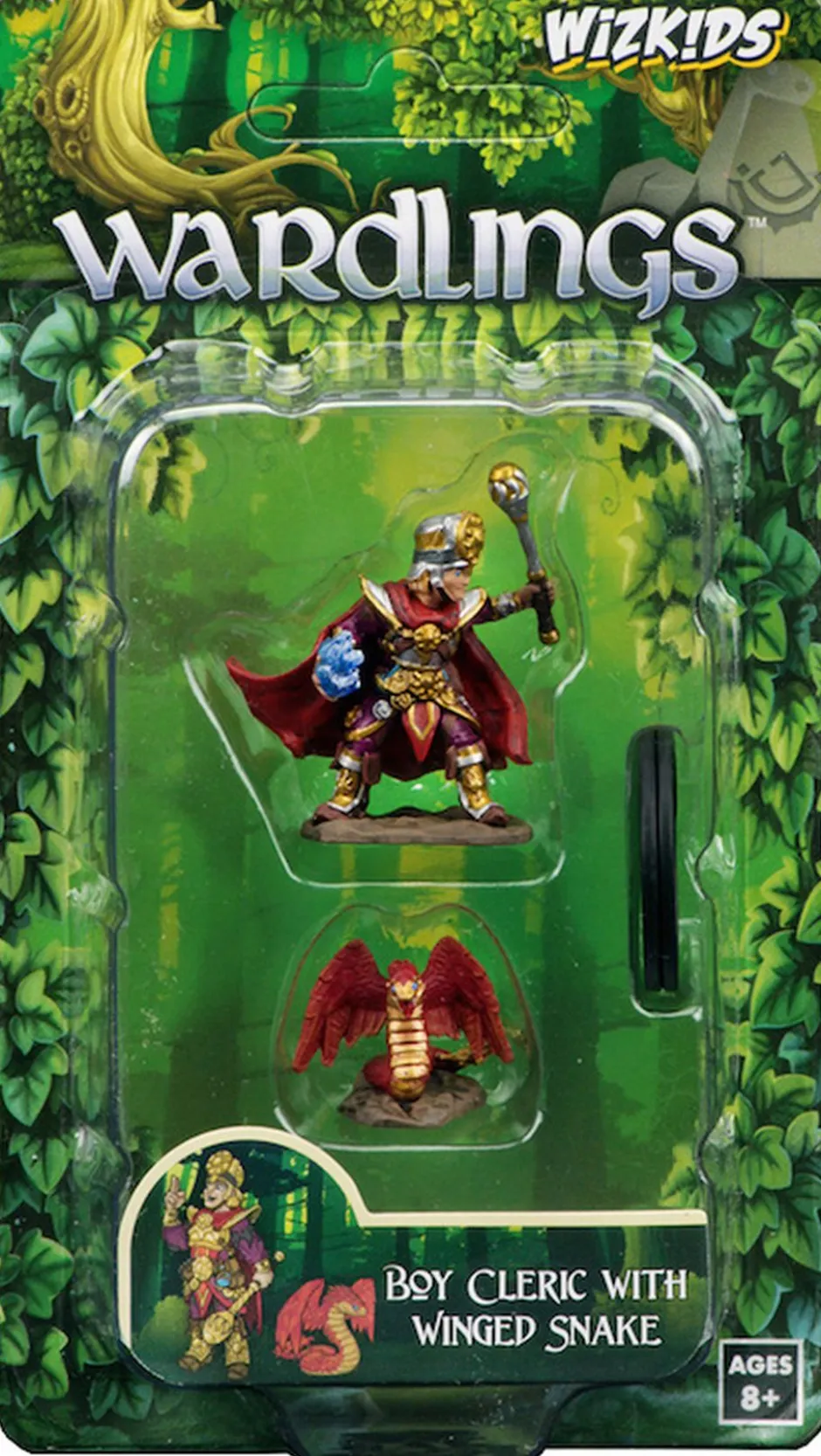 Wardlings - Boy Cleric and Winged Snake