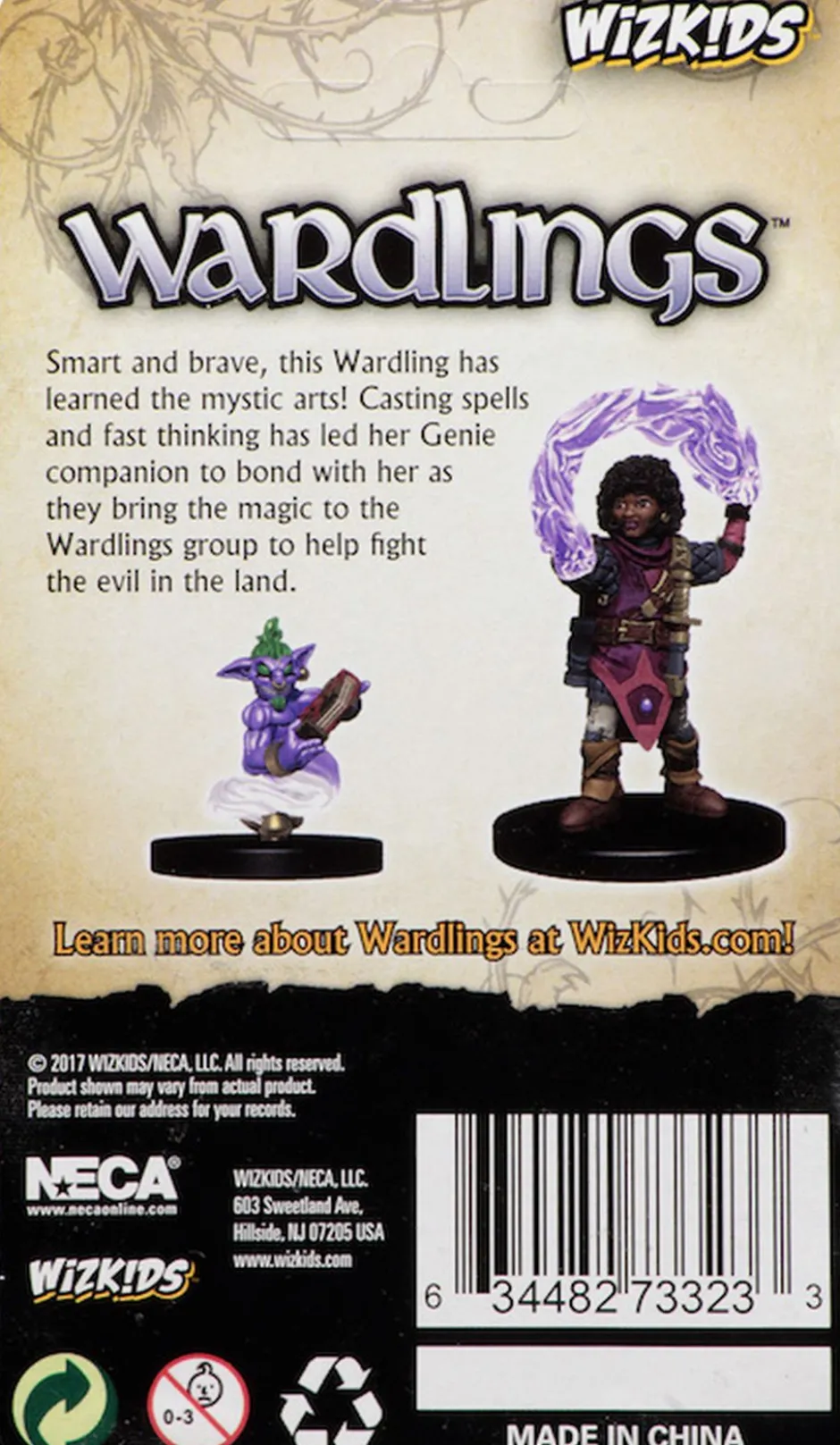 Wardlings - Girl Wizard and Genie