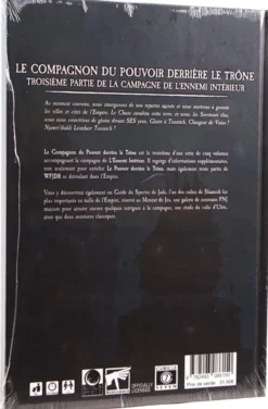 Warhammer Fantasy Roleplay :Le Pouvoir derrière le Trône Compagnon